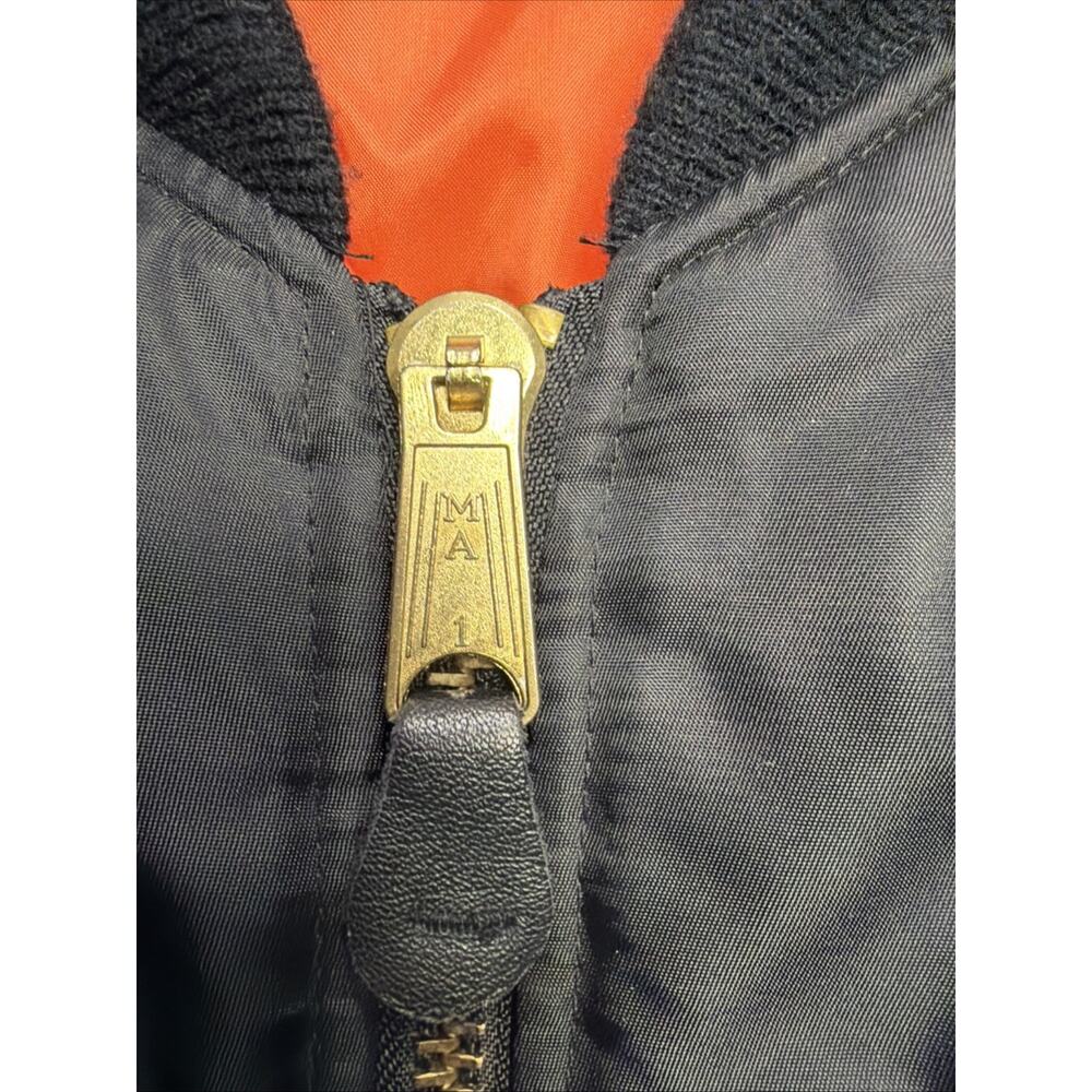 Mens MLLION Guy Marine Corps Zipper Front Jacket Size 2XL - Picture 3 of 12